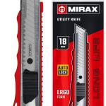 Нож 18 мм,с автостопом, MIRAX 09127